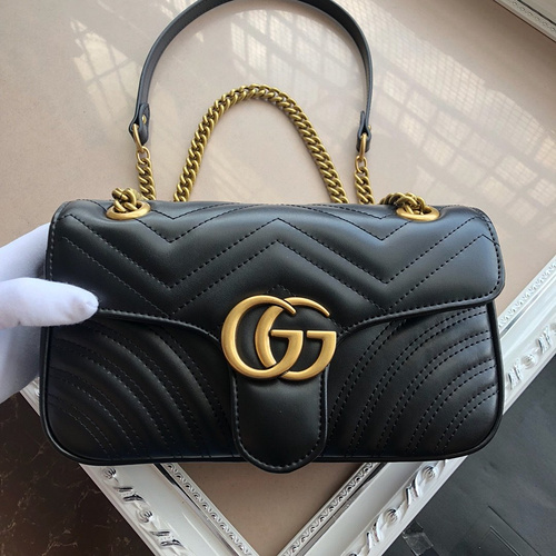 Gucci bag GG Marmont series chain with mini shoulder bag 443497  leather-39e0b7d4